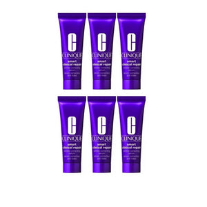 6-pack Clinique Smart Clinical Repair Wrinkle Correcting Serum, 0.17oz/5ml x 6 = 1.0 oz / 30 ml